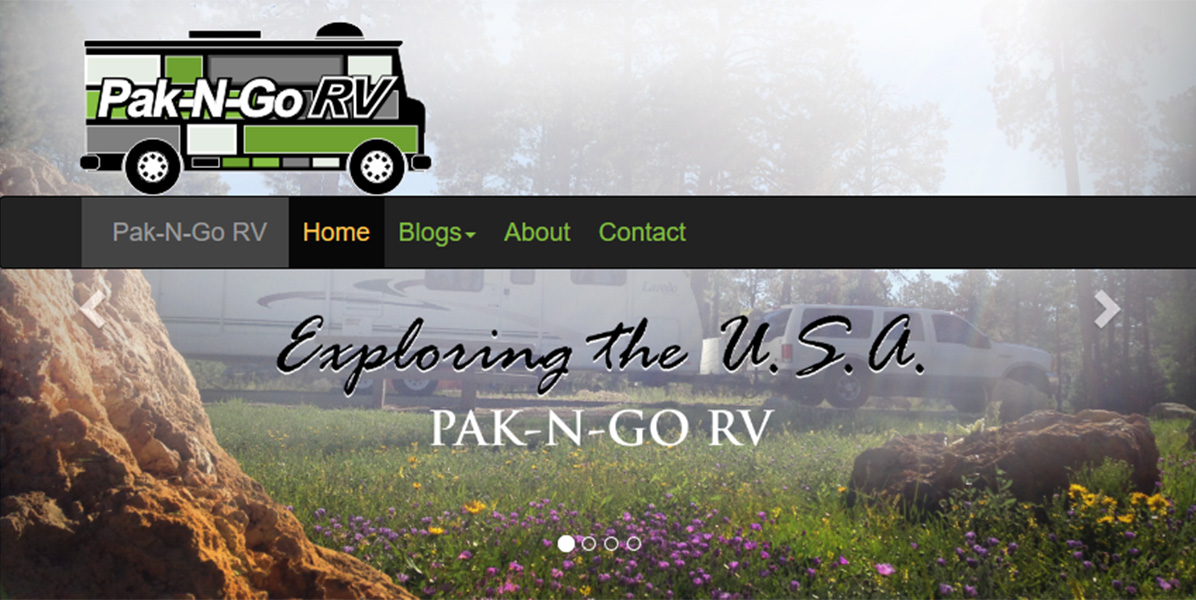 Pak-N-Go RV Website Image