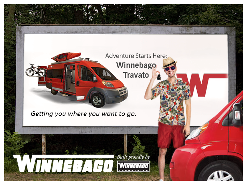 Winnebago Travato Ad Image